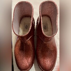 New UGG Women's Glitter Boots - Pink